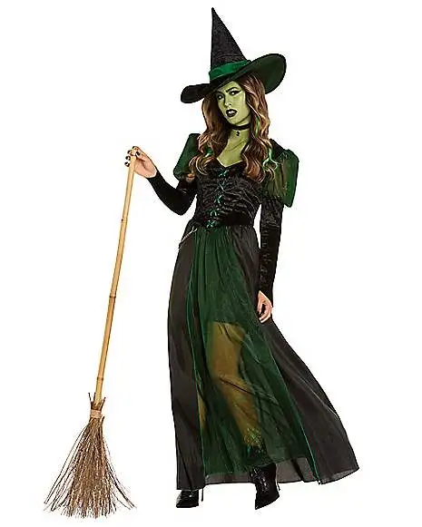 Spirit Halloween Adult Wicked Witch Costume - The Wizard Of Oz 3 Spirit Halloween Adult Wicked Witch Costume - The Wizard Of Oz