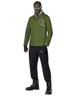 Spirit Halloween Adult The Riddler Jacket - The Batman 7 Spirit Halloween Adult The Riddler Jacket - The Batman -Mens Costumes Shop 01601400 c