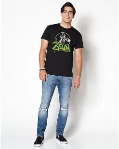 Spirit Halloween The Legend Of Zelda Breath Of The Wild T Shirt -Mens Costumes Shop 04170858 c