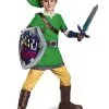 Spirit Halloween Kids Link Costume Deluxe - The Legend Of Zelda -Mens Costumes Shop 07316078 a