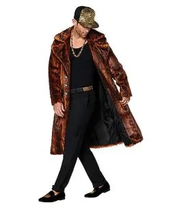 Mens Costumes Shop 40 Spirit Halloween Faux Fur Coat