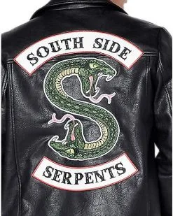 Spirit Halloween Unisex Southside Serpents Jacket – Riverdale -Mens Costumes Shop 07530835 c