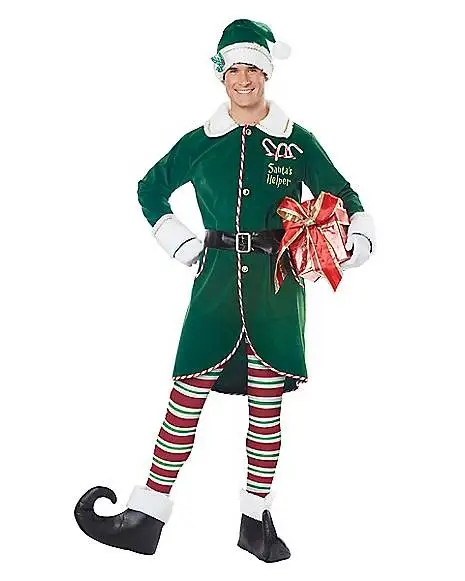 Spirit Halloween Adult Workshop Elf Costume 3 Spirit Halloween Adult Workshop Elf Costume