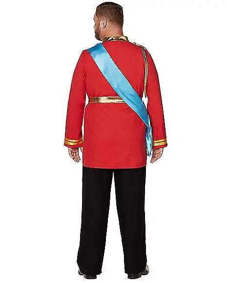 Spirit Halloween Adult English Prince Plus Size Costume 4 Spirit Halloween Adult English Prince Plus Size Costume - Image 2