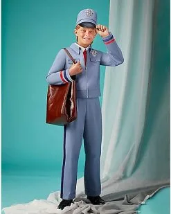 Spirit Halloween Kids Retro Mail Carrier Costume