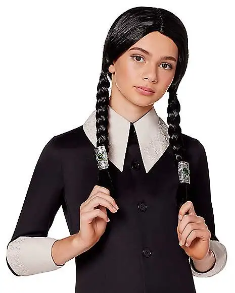 Spirit Halloween Kids Wednesday Addams Costume - The Addams Family 2 6 Spirit Halloween Kids Wednesday Addams Costume - The Addams Family 2 - Image 4