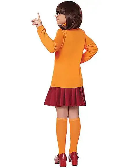 Spirit Halloween Kids Velma Costume - Scooby-Doo 4 Spirit Halloween Kids Velma Costume - Scooby-Doo - Image 2